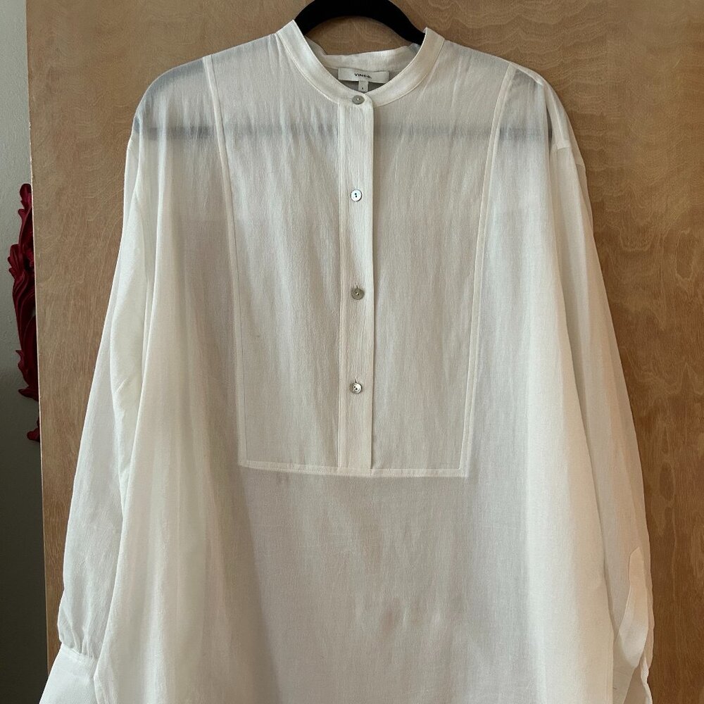 Vince Cotton Blouse Sz. L